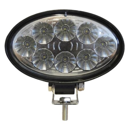 Aftermarket LED Oval Work Light 2800 Lumens 10/30V Clear Lens IP67 IP Rating And Universal Fit ELJ50-0044